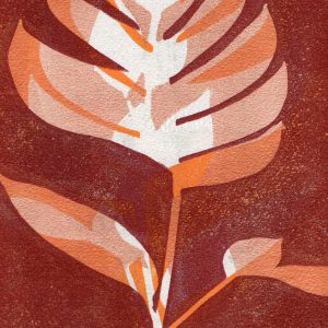 Elegancia Botánica en Terracota, ref.028/25