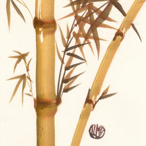 Enmarcado con un marco de madera natural, esta obra está lista para colgar y aportar un toque de distinción y calma a cualquier ambiente.